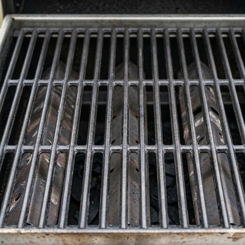 Before BRASSA — dirty grill